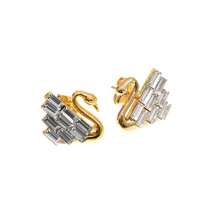 Серьги - Swarovski - 1212-СР-SW-001
