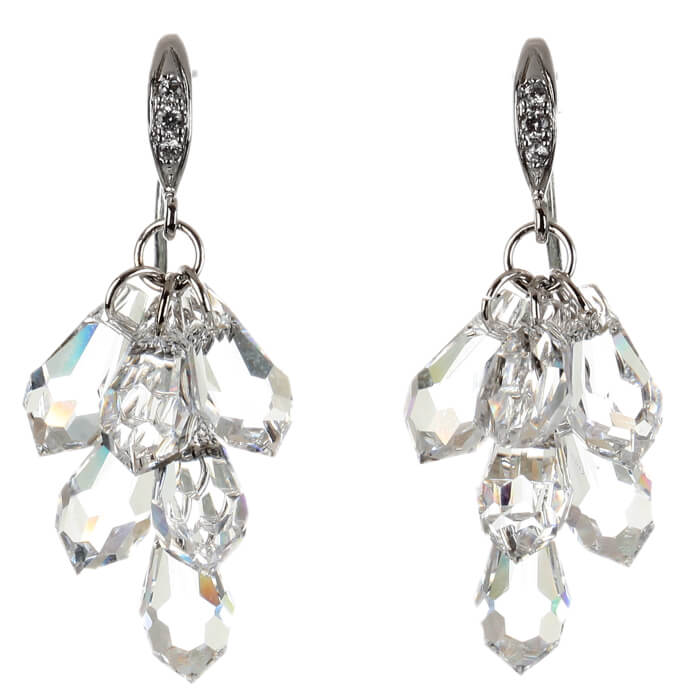 Серьги - Swarovski - 1312-СР-SW-071