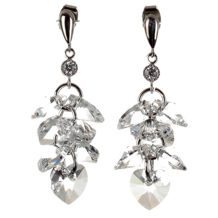 Серьги - Swarovski - 1312-СР-SW-072