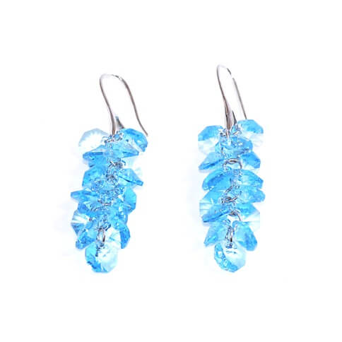 Серьги - Swarovski - 1103-СР-SW-018