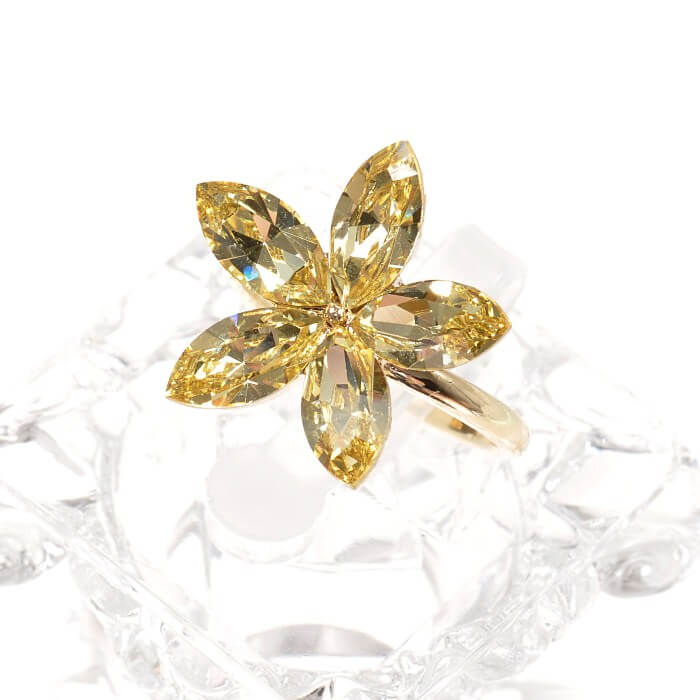 Кольцо - Swarovski - 1207-КЦ-SW-023