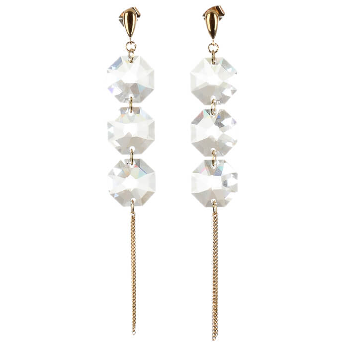 Серьги - Swarovski - 1312-СР-SW-034