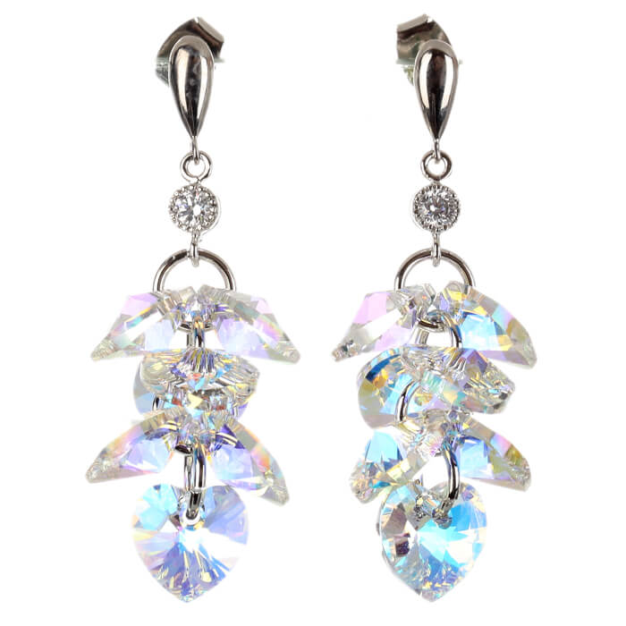 Серьги - Swarovski - 1312-СР-SW-074