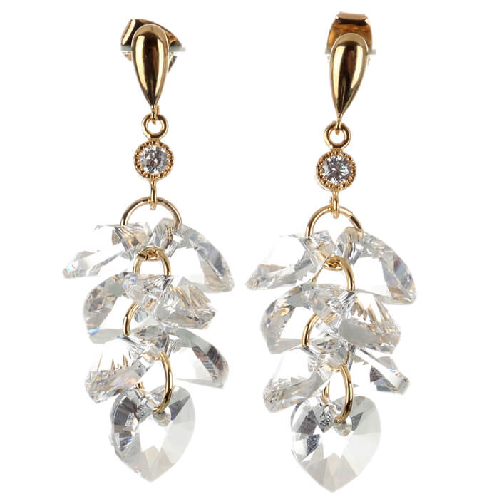 Серьги - Swarovski - 1312-СР-SW-076