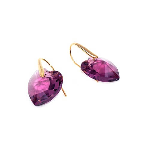 Серьги - Swarovski - 1101-СР-SW-005