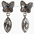 Серьги - Swarovski - 1402-СР-SW-015