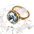 Кольцо - Swarovski - 1209-КЦ-SW-001