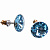 Серьги - Swarovski - 1808-СР-SW-002