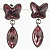 Серьги - Swarovski - 1402-СР-SW-016