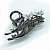 Заколка-краб - Metall - 2312-ЗК-ME-006